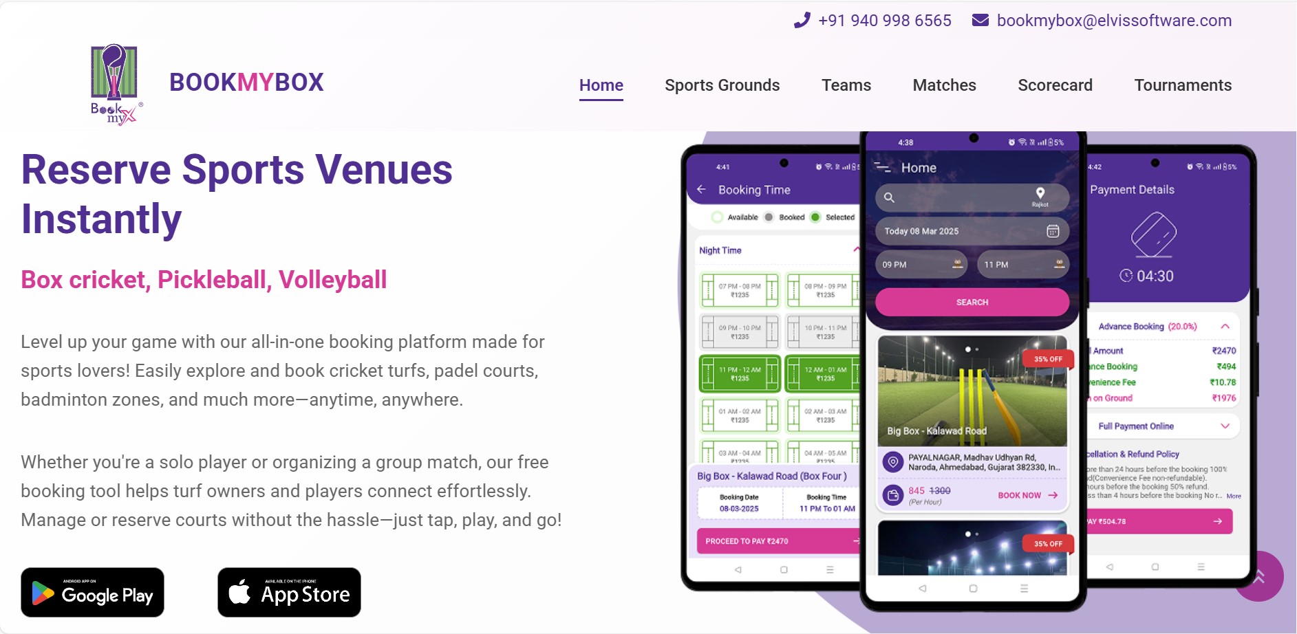 BookMyBox App